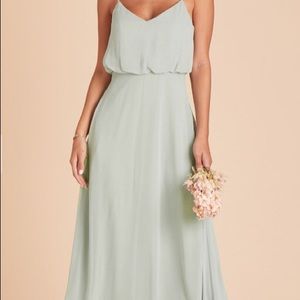 Sage long dress